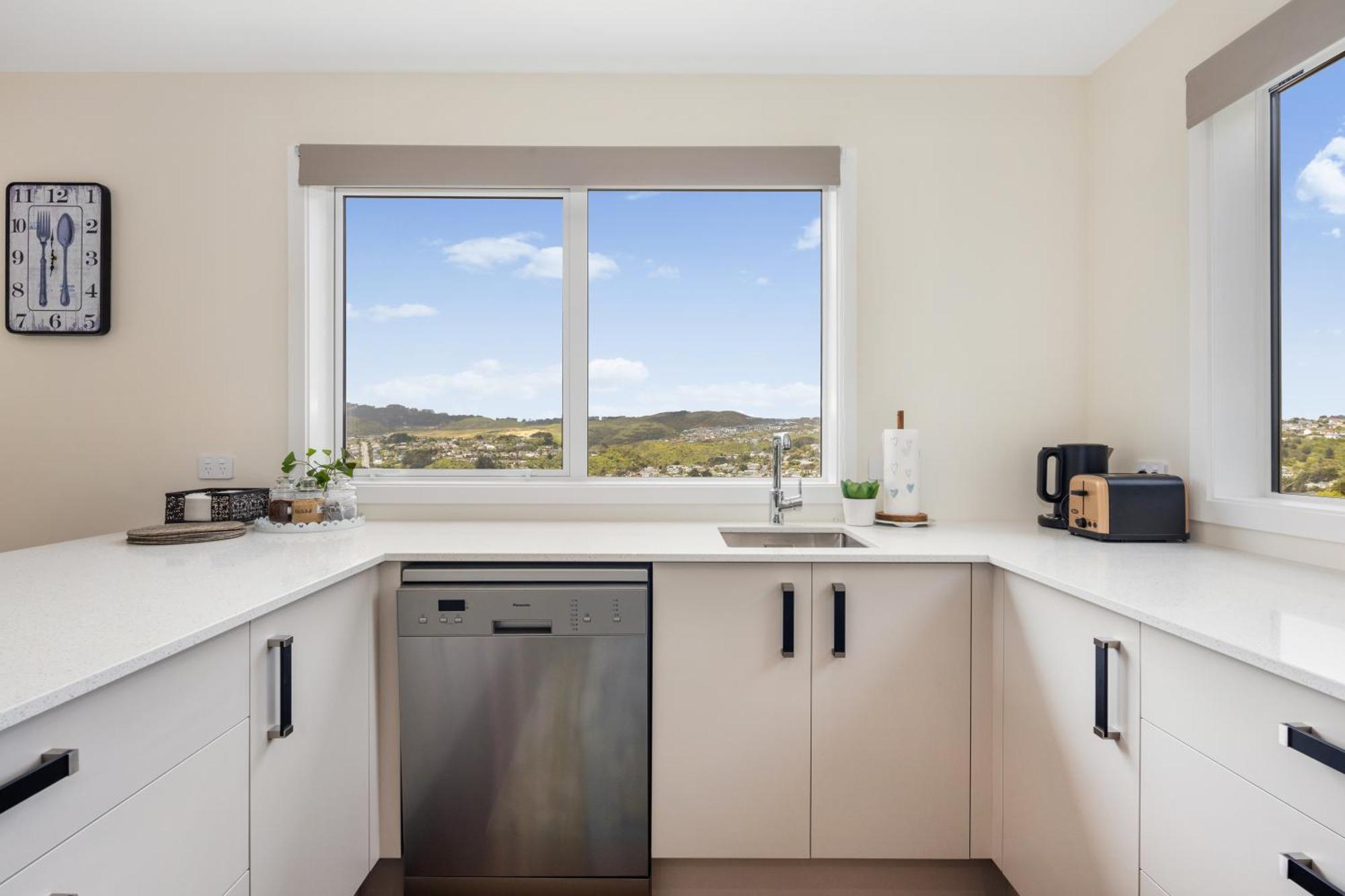 Stunning View, Privacy, Close To Ferry & Brand-New ويلينغتون المظهر الخارجي الصورة